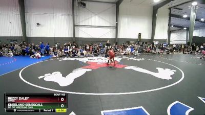 63 lbs Semifinal - Rezzy Daley, NWWC vs Kneeland Senescall, Big Cat Wrestling Club