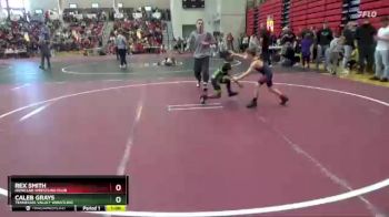 55 lbs Semifinal - Rex Smith, Ironclad Wrestling Club vs Caleb Grays, Tennessee Valley Wrestling