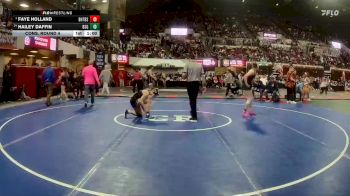 G - 140 lbs Cons. Round 4 - Hailey Daffin, Billings Skyview Girls vs Faye Holland, Beaverhead Co. (Dillon) / Twin Bridges / Sheridan Girls