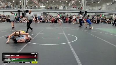 113 lbs Round 5 (8 Team) - Drake McClure, Quest WC vs James McGinty, Scorpions