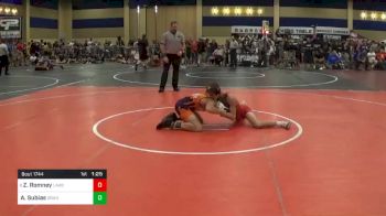 Match - Zeth Romney, Lawc/chaminade vs Alexander Subias, Orange Lutheran / WC 31:6