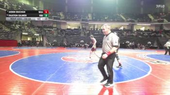 150-4A Cons. Round 2 - Paxton Gilmer, Perry vs Aiden Buchan, Woodland, Cartersville