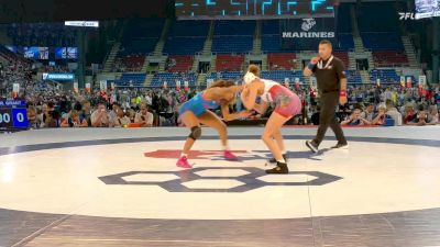 120 lbs Cons. Rd Of 64 - Ava Holjes, PA vs Rae'Dence Grant, OK