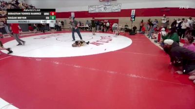 36-38 lbs Round 3 - Sebastian Torres Ramirez, Greeley Metro Wrestling Club vs Hagan Meyer, HRA