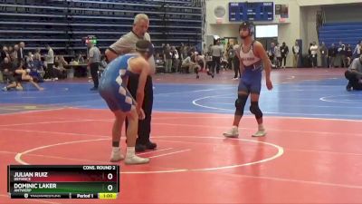 126 lbs Cons. Round 2 - Julian Ruiz, Defiance vs Dominic Laker, Antwerp