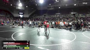 80 lbs Champ. Round 2 - Owen Gustafson, Grandview Wolves Wrestling Club vs Xavier Talmich, Pomona Wrestling Club Colorado