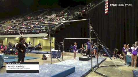 Emelya Sperling - Women's Group, Great American Gymn. Express - 2021 Women's Xcel Region 4 Championships