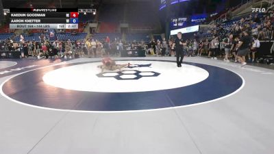144 lbs Champ. Rd Of 128 - Kaedun Goodman, NE vs Aaron Knetter, WI