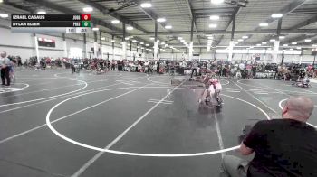 61 lbs Round Of 16 - Izrael Casaus, Juggernaut WC vs Dylan Eller, Prescott Valley Bighorns
