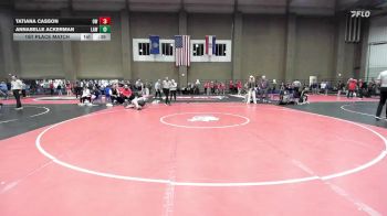 115A 1st Place Match - Tatiana Casson, Omaha Westside vs Annabelle Ackerman, Lawrence