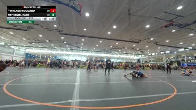 144 lbs Champ. Round 2 - Walker Woodard, Unattached vs Nathaniel Park, Level Up