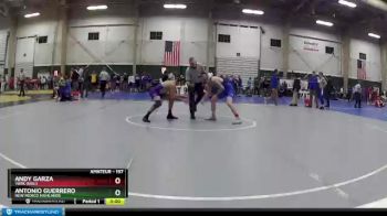 157 lbs Champ. Round 2 - Andy Garza, York (Neb.) vs Antonio Guerrero, New Mexico Highlands