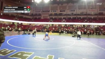 110 lbs Cons. Round 4 - Josslyn Ayers, Eagle vs Lillianna Rupert, Nampa