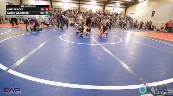 67 lbs Rr Rnd 1 - Katelee Cole, Tulsa Blue T Panthers vs Callen Wilkinson, Raw Wrestling Club