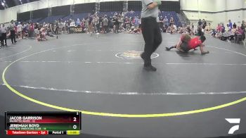 155 lbs Semis & 1st Wrestleback (8 Team) - Jacob Garrison, Palmetto White vs Jeremiah Boyd, Invictus Wrestling Club