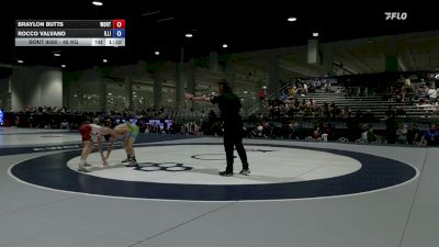 45 kg Champ. Rd Of 32 - Braylon Butts, Wolfpack RTC vs Rocco Valvano, Illinois