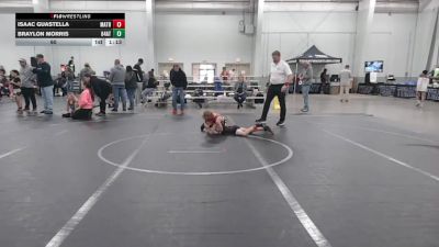 60 lbs Round 4 (8 Team) - Isaac Guastella, Mat Assassins Red vs Braylon Morris, 84 Athletes