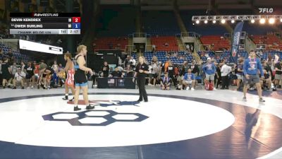 190 lbs Champ. Rd Of 128 - Devin Kendrex, IN vs Owen Burling, WI