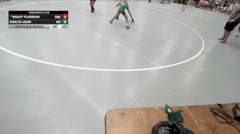 57-71 lbs 3rd Place Match - Bailey Flanigan, Bulls Wrestling Club vs Raelyn Jadin, Oak Forest Warriors