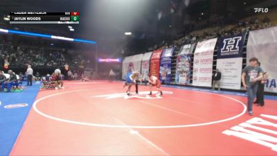 285 Class 1 lbs Cons. Round 2 - Caden Mettlach, Bishop DuBourg vs Jaylin Woods, Hancock