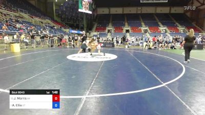 138 lbs Cons 16 #2 - Jacob Morris, AK vs Austin Ellis, UT