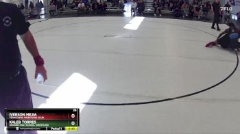 147 lbs Cons. Round 4 - Iverson Mejia, Team Zapas Wrestling Club vs Kaleb Torres, Seward High School Wrestling