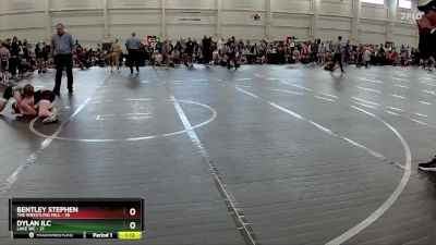 120 lbs Round 4 (10 Team) - Dylan Ilc, Lake WC vs Bentley Stephen, The Wrestling Mill