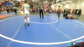76-80 lbs Semifinal - Ketcher Hughes, Morris Wrestling Association vs Raiden Johns, Collinsville Cardinal Youth Wrestling