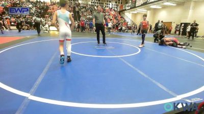 76-80 lbs Semifinal - Ketcher Hughes, Morris Wrestling Association vs Raiden Johns, Collinsville Cardinal Youth Wrestling