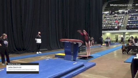 Jolie Sechrist - Women's Group, Chow's Gymnastics and Dance Institute - 2021 Women's Xcel Region 4 Championships