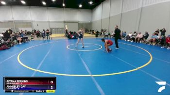 117 lbs Placement Matches (8 Team) - Aiyana Perkins, Oklahoma Red vs Annesley Day, Texas Blue