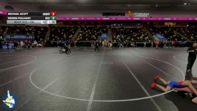 106 lbs 9th Place Match - Michael Scott, New Lenox (Lincoln-Way West) vs Edisen Fullhart, Decorah