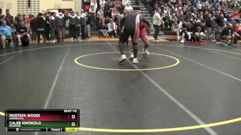 285 lbs Champ. Round 1 - Caleb Nwokolo, Bowsher vs Mustafa Woodi, Shaker Hts.