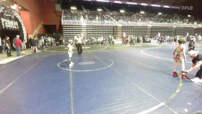 65 lbs Semifinal - Hayes Steinseifer, Other Team vs Kye Johansen, No Team