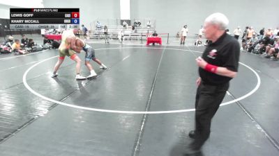175 lbs Lewis Goff, California Silver vs Khary McCall, Ohio Gray