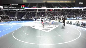 185 lbs Semifinal - Brynn Shepardson, Little Falls-3 vs Kyra Bryant, Binghamton - Seton CC-4