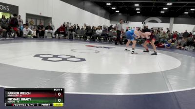 129 lbs Quarterfinals (8 Team) - Parker Welch, Rebellion vs Michael Brady, Revival