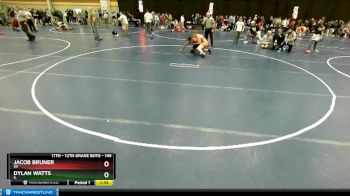145 lbs Champ. Round 3 - Jacob Bruner, WI vs Dylan Watts, IL