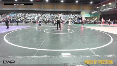 64 lbs Quarterfinal - Jacob Graber, Summit Wrestling Academy vs Gianni Keck, Mat Assassins
