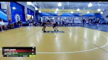 152 lbs Round 2 (8 Team) - Jackson Fields, Eagle Empire vs James Singer, Big Man Wrestling