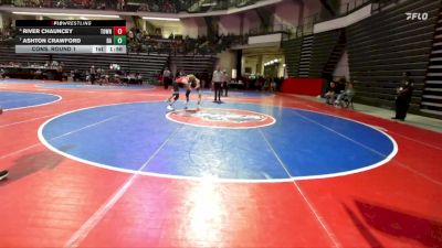 132-1A Cons. Round 1 - Ashton Crawford, Bacon County vs River Chauncey, Towns County