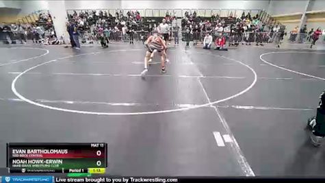 125 lbs Champ. Round 1 - Noah Howk-Erwin, Hard Drive Wrestling Club vs Evan Bartholomaus, Red Rock Central