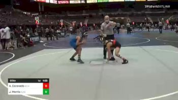 90 lbs Consolation - Jacob Morris, Alaska Avalanche vs Abraham Coronado, Nevada Elite