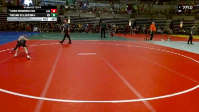 57 lbs Semifinal - Coen McDonough, ANML vs Urijah Bullerman, Adrian