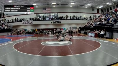 165 lbs 2nd Wrestleback (16 Team) - Aaron Howard, Gordon Lee vs Logan Williamson, Irwin County