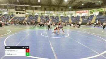 138 lbs Quarterfinal - Niko Fernandez, La Gente WC vs Xzavier Salazar, NM Bad Boyz