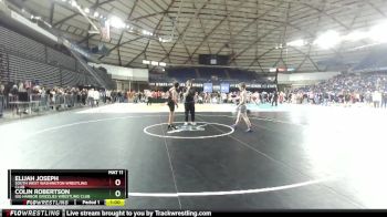 120 lbs Cons. Round 2 - Colin Robertson, Gig Harbor Grizzlies Wrestling Club vs Elijah Joseph, South West Washington Wrestling Club