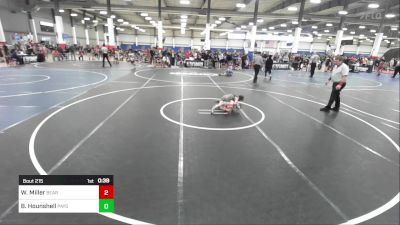 62 lbs Round Of 16 - Wyatt Miller, Bear WC vs Brix Hounshell, Payson WC