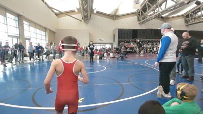 53 lbs Rr Rnd 7 - Connor Meehan, DoughBoy WC - ESC vs Luke Williams, Washington Twp - ESC