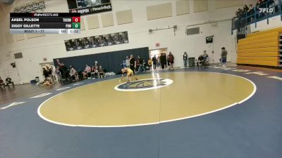 77 lbs Round 1 - Aksel Polson, Thermopolis Middle School vs Ziggy Gillette, Powell Middle School